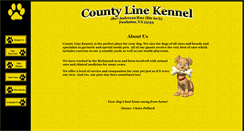 Desktop Screenshot of countylinekennel.com